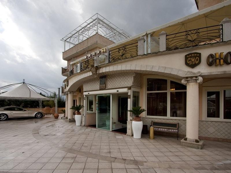 Grand Hotel Osman Ristorante Il Danubio Atena Lucana Εξωτερικό φωτογραφία